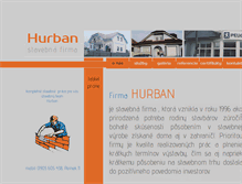 Tablet Screenshot of hurbanmurarstvo.sk